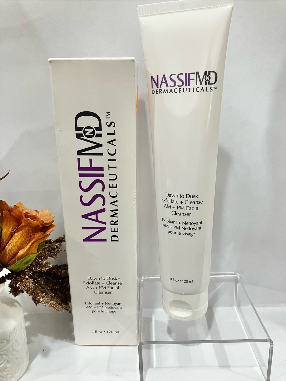 Dawn to Dusk Exfoliate + Cleanse Facial Cleanser AM & PM
